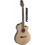 Мини джамбо гитара с датчиком Stagg SA40MJCFI/12-N, фото 